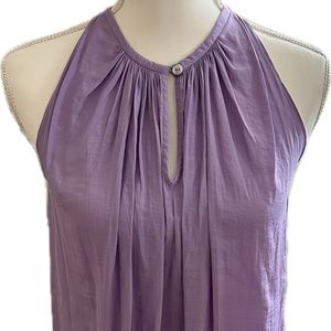 Violet sleeveless top